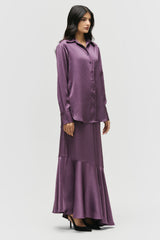 Asymmetric Maxi Skirt