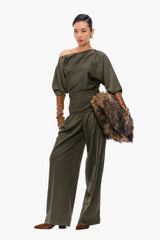 Loden Off-Shoulder Set