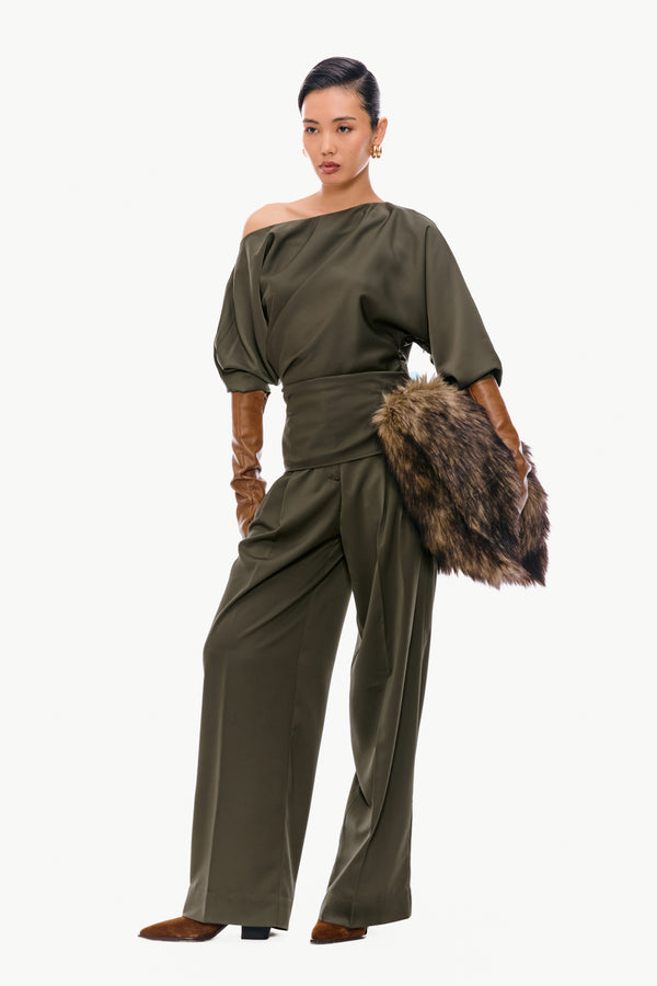 Loden Off-Shoulder Set