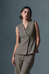 Panelled Tailored Waistcoat