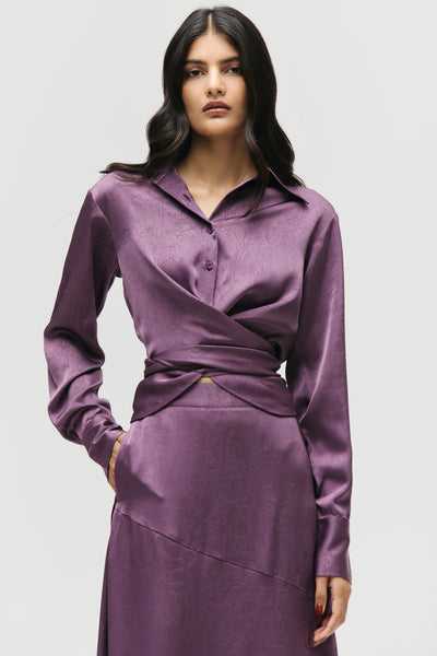 Convertible Wrap Shirt