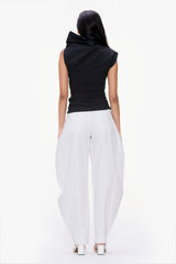 Asymmetrical Pleated Top
