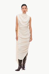 Cowl Column Dress
