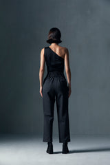 Elasticated Pleated Trousers