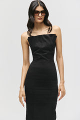 Sculpted Bandeau Dress