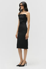 Sculpted Bandeau Dress
