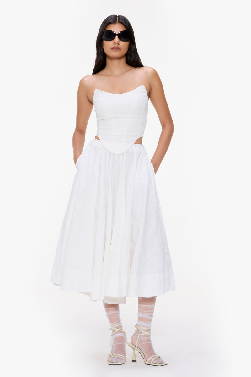 Panelled Circle Skirt