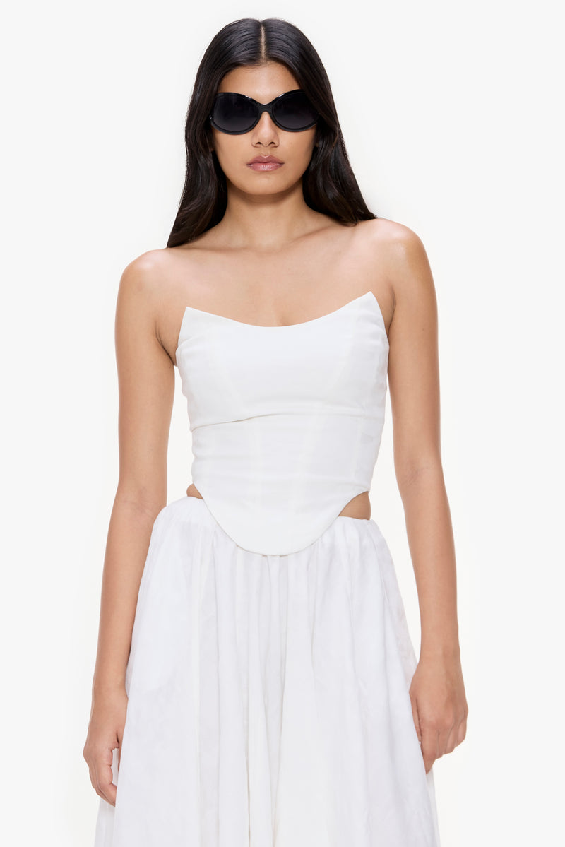 Textured Corset Set