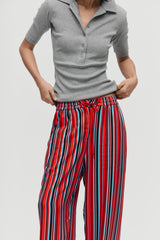Slouched Drawstring Trousers