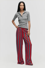 Sculpted Rib Polo Top