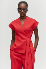Tailored Wrap Waistcoat