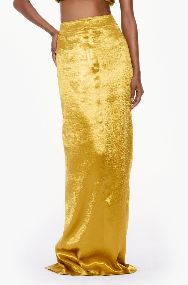 Tailored Column Skirt
