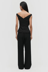 Sculpted Off-Shoulder Set