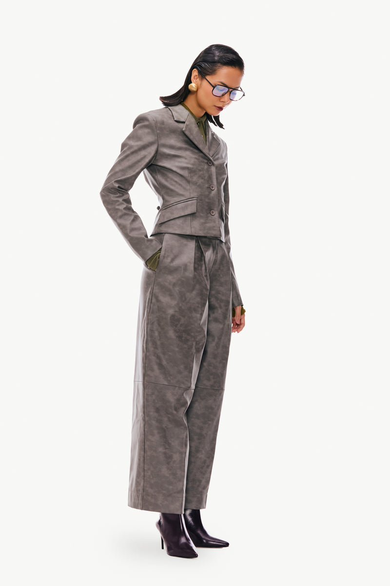 Sculpted Leather Suit