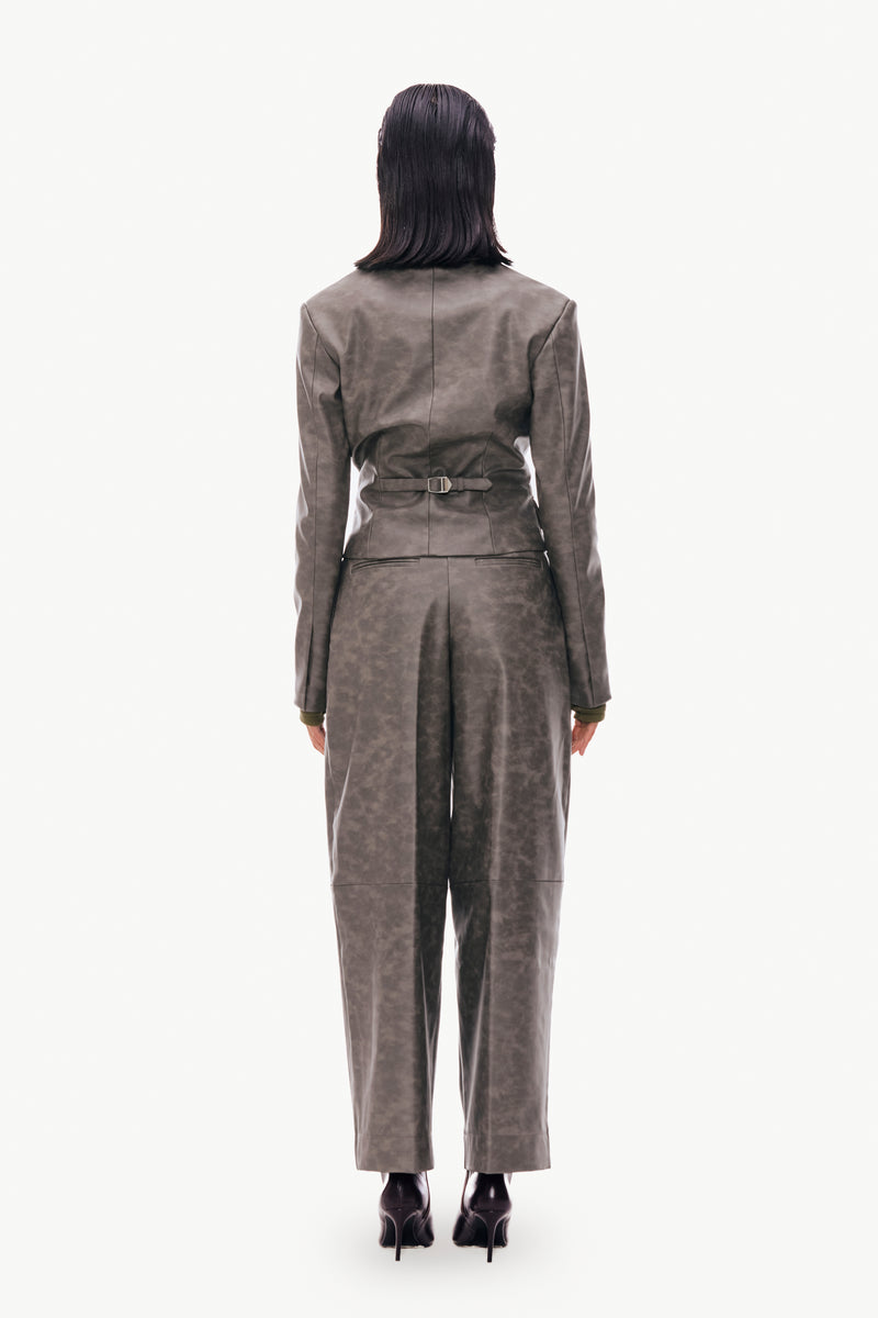 Sculpted Leather Suit