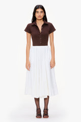 Espresso Skirt Set