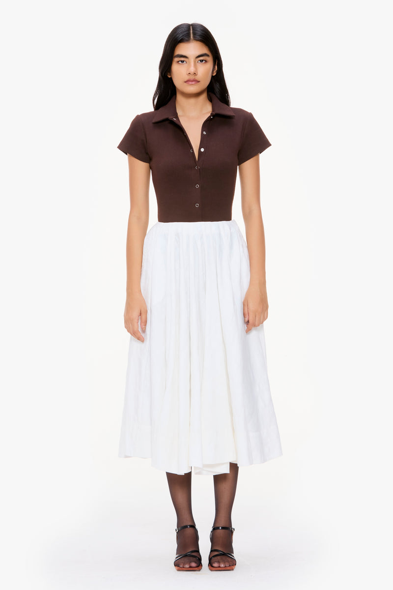 Espresso Skirt Set