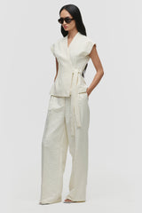 Tailored Wrap Waistcoat Set