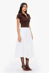 Espresso Skirt Set