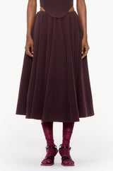 Pleated Skirt Set