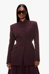 Sculptural Skirt Suit