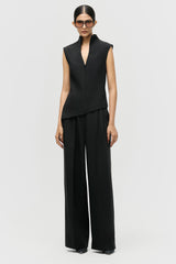 Carved Wide-Leg Set