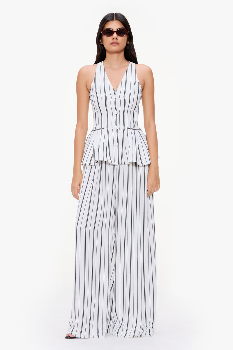 Godet Halter Vest