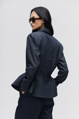 Tailored Peplum Shirt