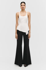 Scooped Peplum Set