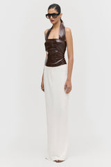Pleated Halter Top