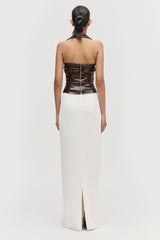 Pleated Halter Top