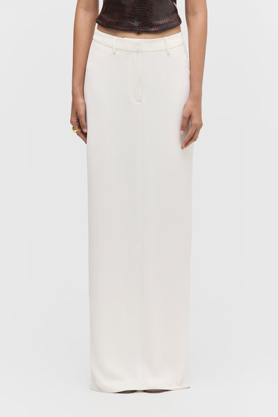 Tailored Column Skirt