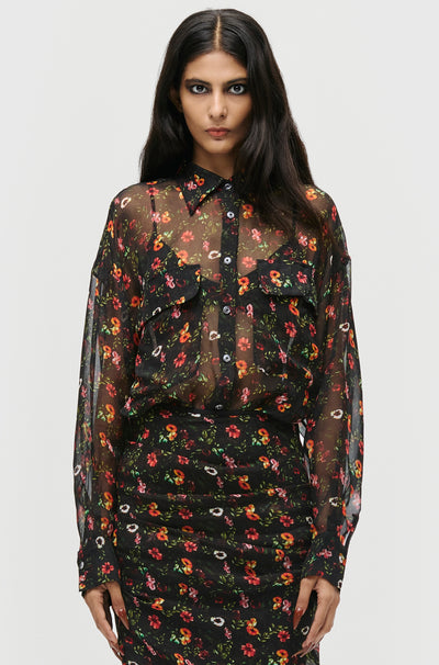 Wildflower Organza Shirt