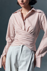 Convertible Wrap Shirt