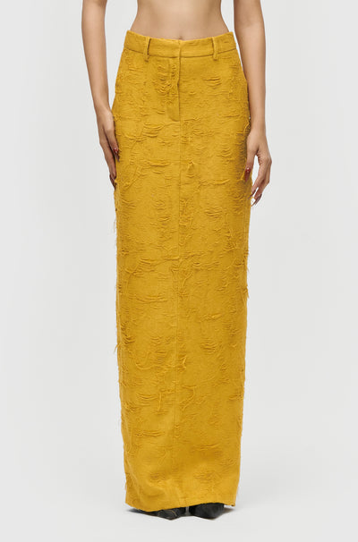 Tailored Column Skirt