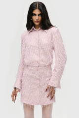 Tailored Mini Shirt Dress