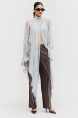 Smocked Lace Tailored Set
