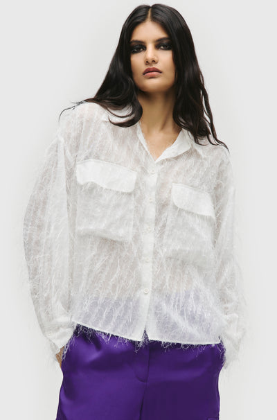 Feathered Utility Shirt