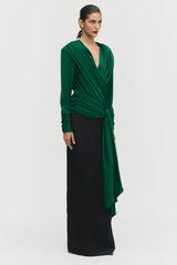 Draped Tie Column Set