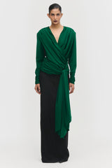 Draped Tie Column Set