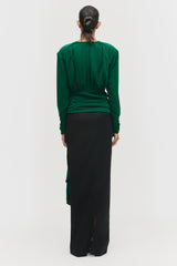 Draped Tie Column Set