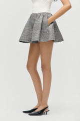 Flared Mini Skirt