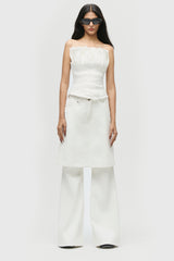 Layered Skirt Pants