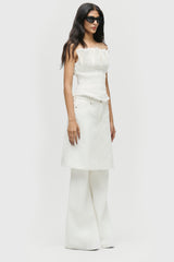 Layered Skirt Pants