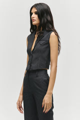 Pinstripe Waistcoat Set