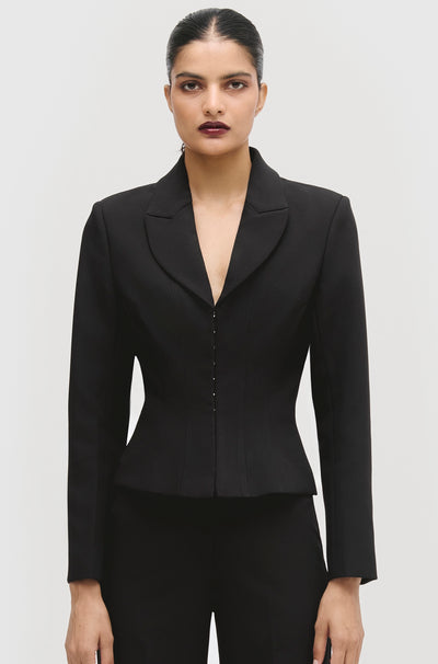 Peak Corset Blazer
