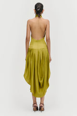 Halter Cocoon Dress