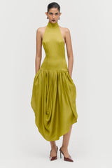 Halter Cocoon Dress