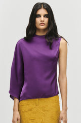 Draped Sleeve Top
