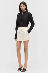 Tailored Mini Skirt